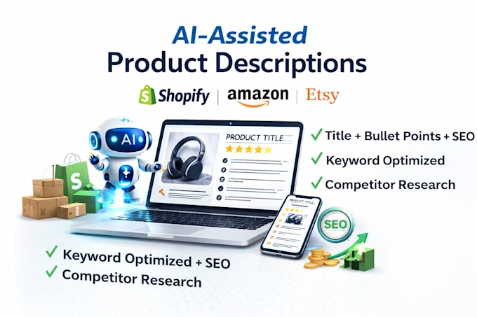 write professional ai assisted product descriptions