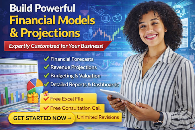 build excel financial models, forecasting, budget, projections, analysis reports