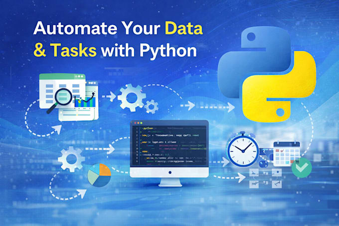 automate tasks and data workflows using python