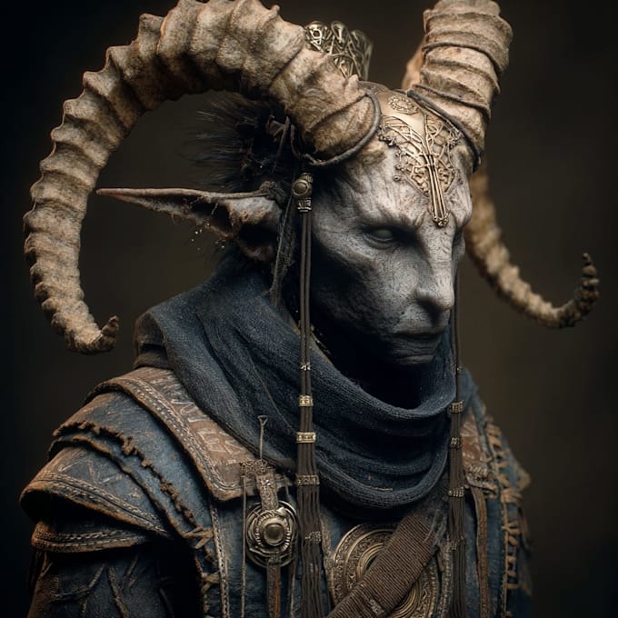 illustrate handmade horror monsters and characters
