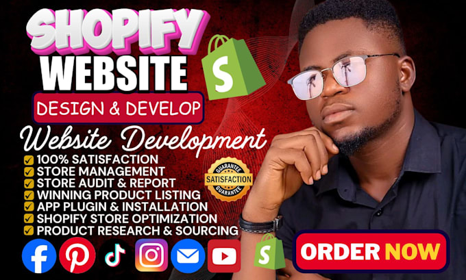 fix shopify html bugs, shopify store design, shopify dropshipping store, ai web