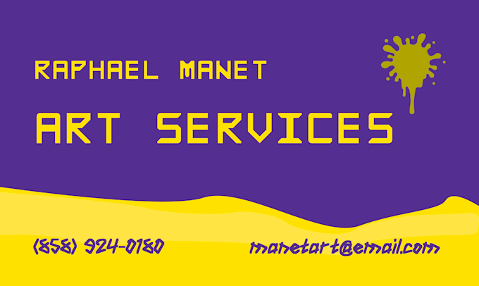 design a custom business card