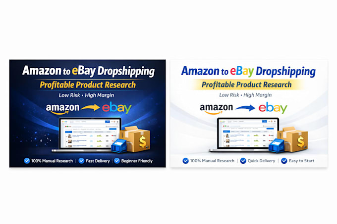 do profitable amazon to ebay dropshipping with supplier product research