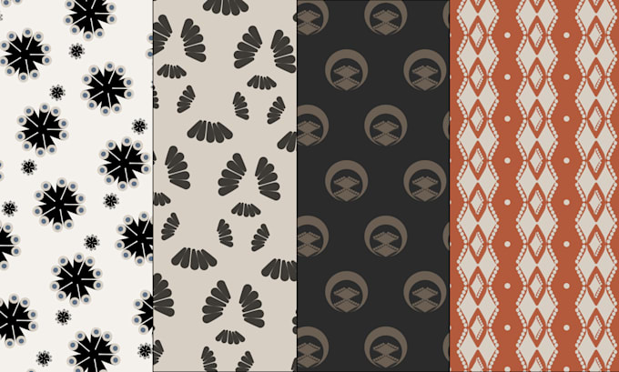 design a quick custom seamless pattern