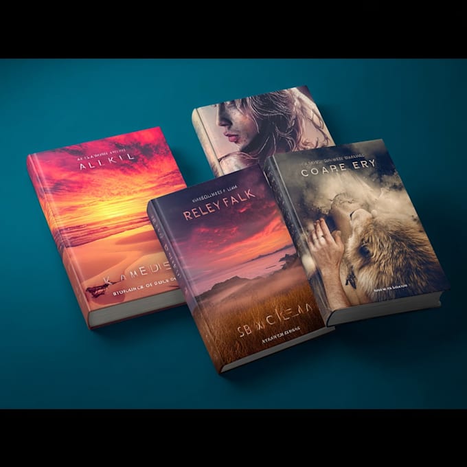 design fantasy, sci fi, horror and dystopian book cover art