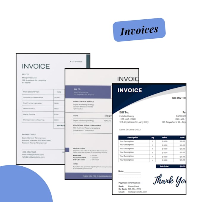 build business documents forms and simple websites