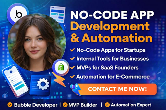 build a custom nocode app or mvp using adalo, flutterflow, bubble or glide