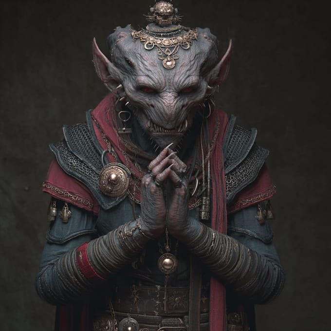 fantasy horror and fantasy horror character