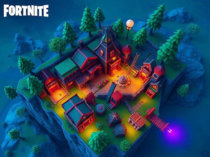 Uefn fortnite map 1v1, tycoon map, roguelike parkour, brainrot map ...