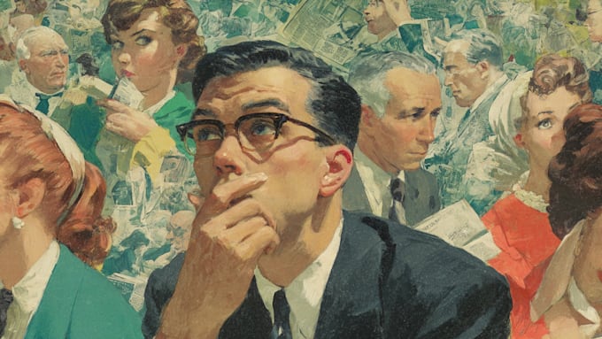 draw great vintage illustrations, retro comic art