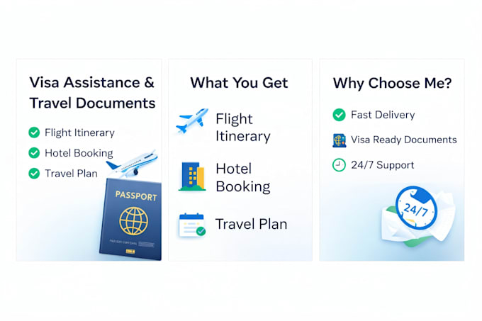 provide visa consultation and visa documentation assistance