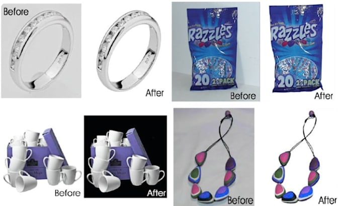 do professional background remove, cropping and resizing