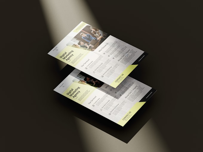 design a professional flyer