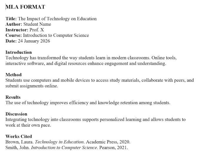professionally format your assignments and documents