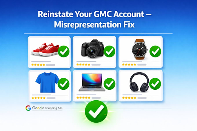 fix google merchant center suspension misrepresentation gmc