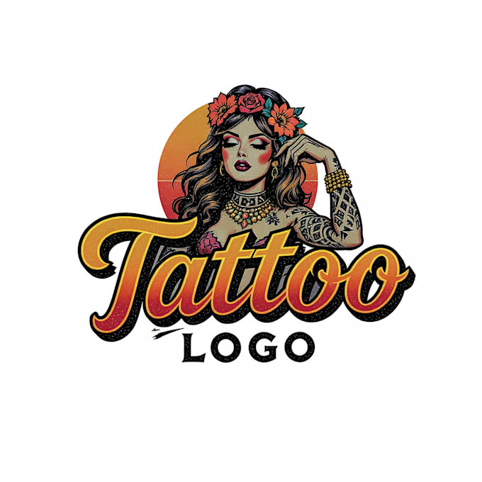 create a unique tattoo logo or custom tattoo design