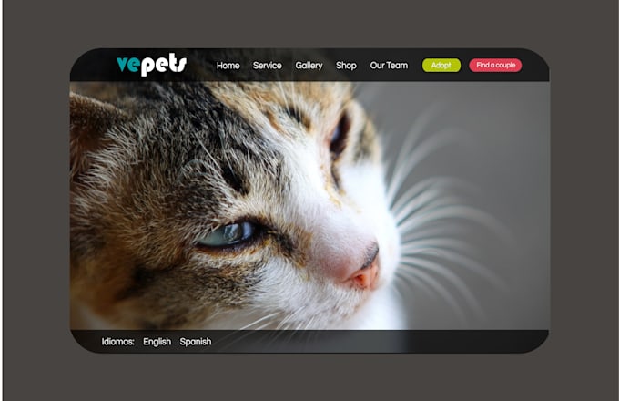 do the design of your webpage