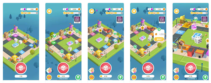 build mobile or pc game in unity and unreal engine