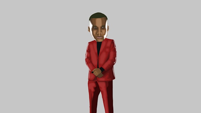 make you a digital stylized portrait