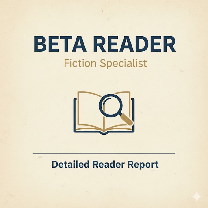 be your professional fiction beta reader