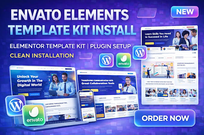 install themeforest wordpress theme, envato elements or template kit