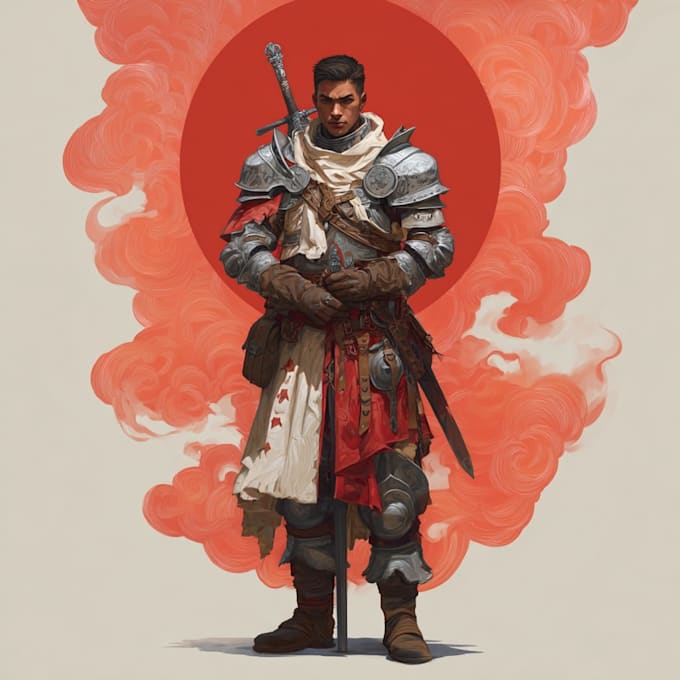 draw your dnd character art