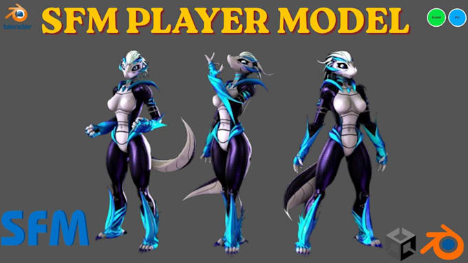 port, edit, create custom sfm model gmod playermodel tf2 cs2 l4d2 player model