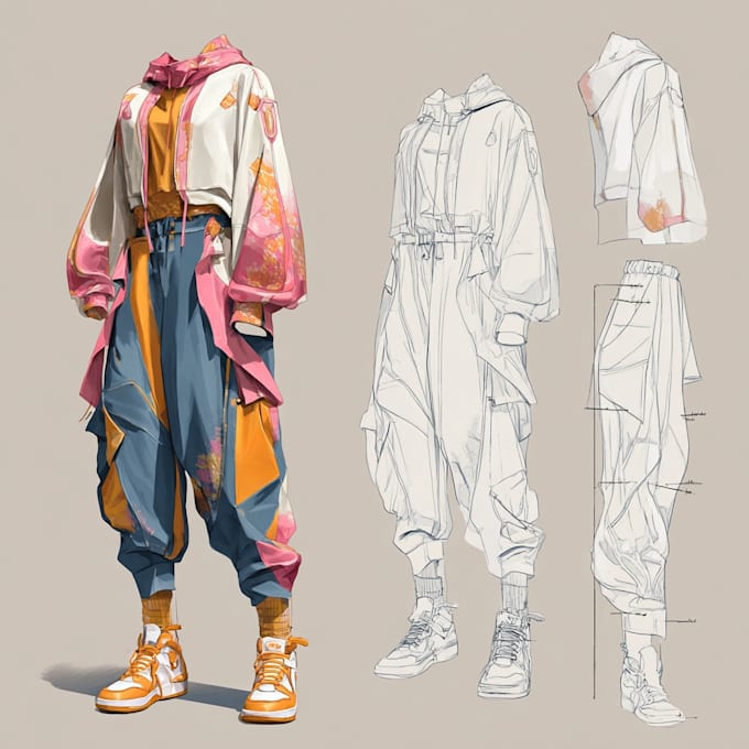 make graphic design for clothing brand