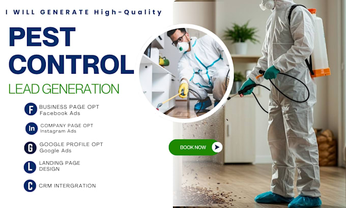 generate exclusive pest control leads, facebook ads, google , video ads