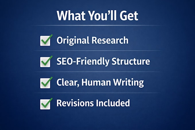 write SEO optimized blogs and articles for tech