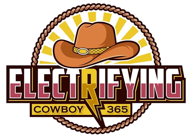 design luxury cowboy logo