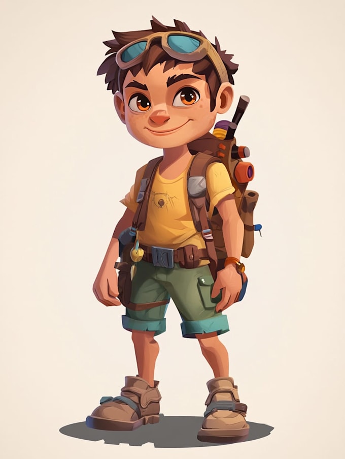 draw 2d game character or 2d game character