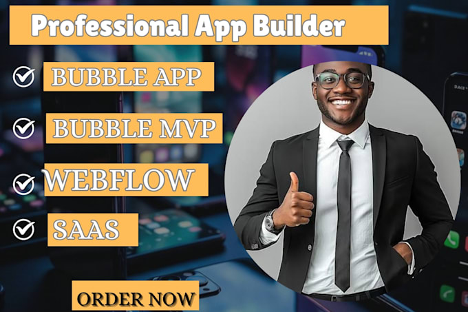 build a bubble app mvp saas app or webflow website