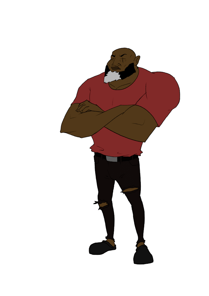 create professional character designs for comic or animation
