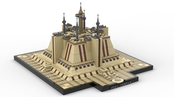 Lego Models Files Design 3d lego model with partlist and pdf manual instruction and ...
