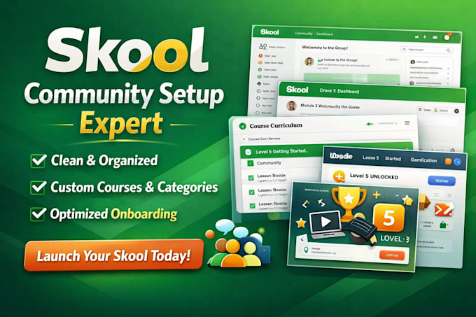 set up your skool community with payments and automations