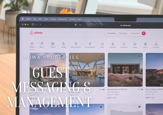 assist with airbnb and virtual assistant