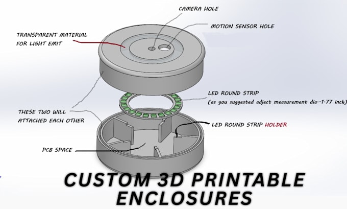 do 3d printable pcb enclosure case design for raspberry pi arduino iot devices