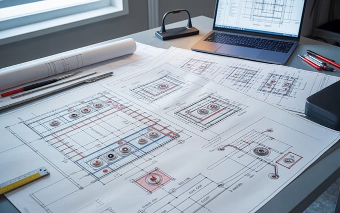 design a fire detection and alarm system with riser diagram