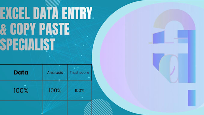 do accurate PDF to excel conversion and excel data entry