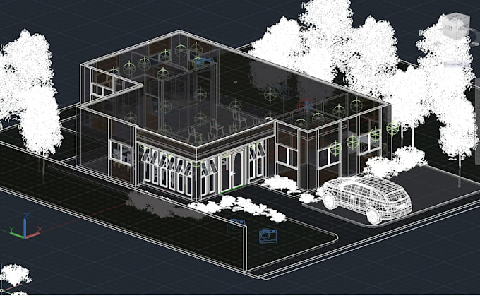 architectural plan design or adjustment