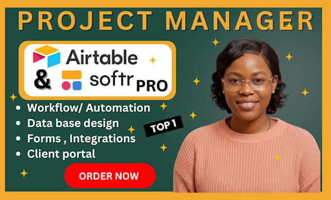 airtable database airtable crm softr portal setup datasync crm forms va