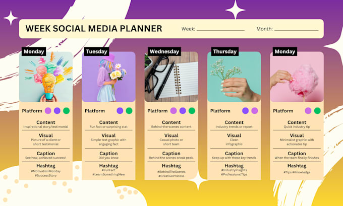 design a hyperlinked planner and hyperlinked productivity