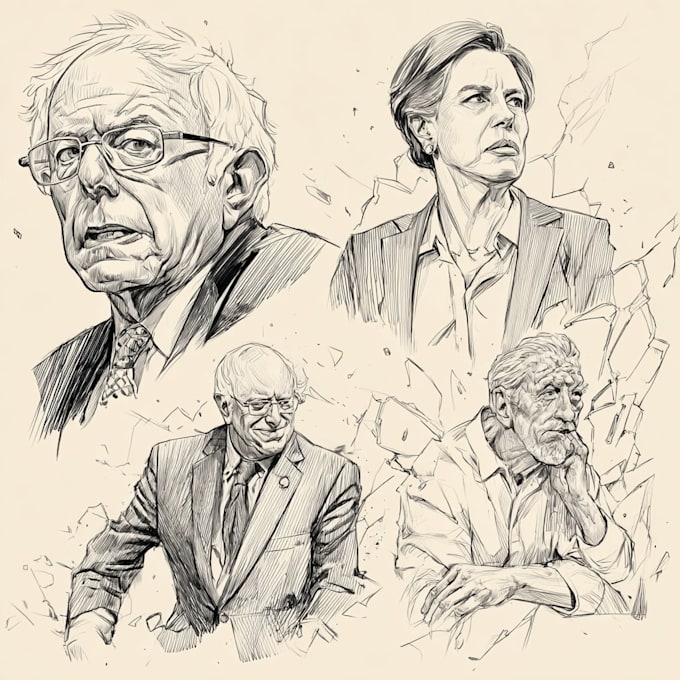 create political and editorial cartoon