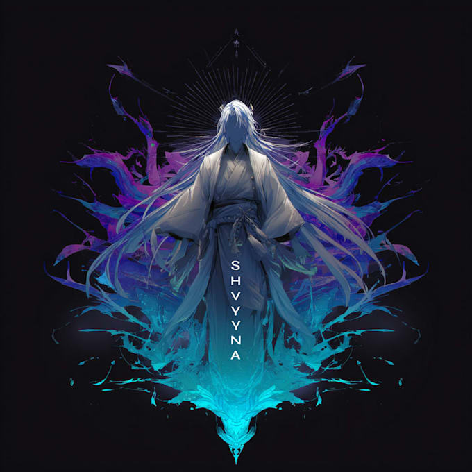 create logo designer anime, fantasy