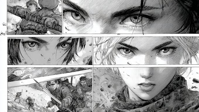 make manga and comic pages