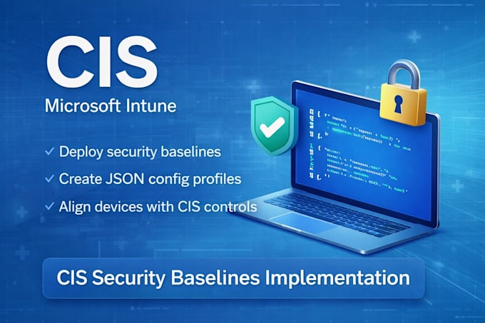 implement cis security baselines in microsoft intune