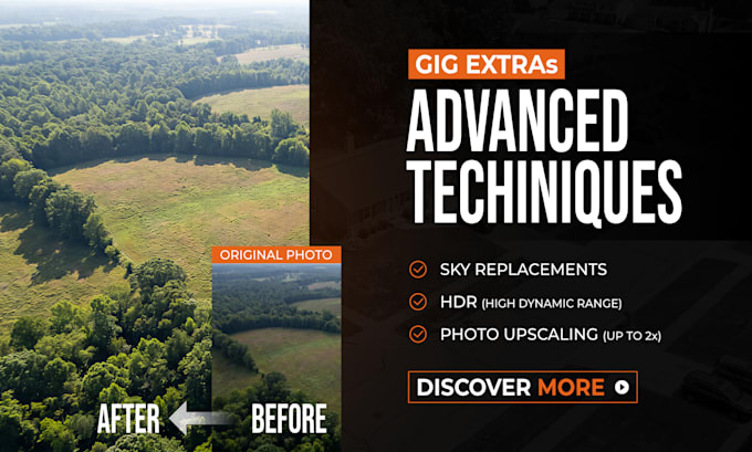 edit and retouch your drone aerial photos