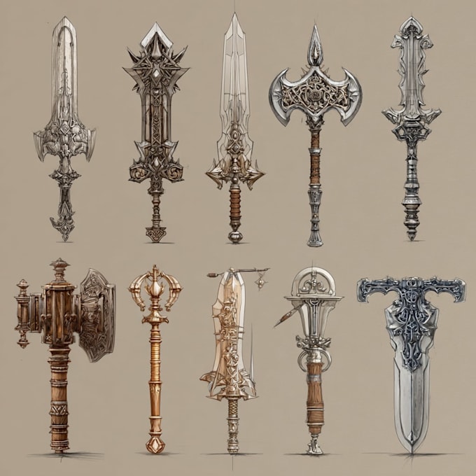 make your prop or fantasy weapon designs