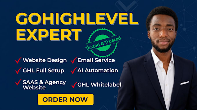 build high level saas website, automations, ghl funnels, crm expert